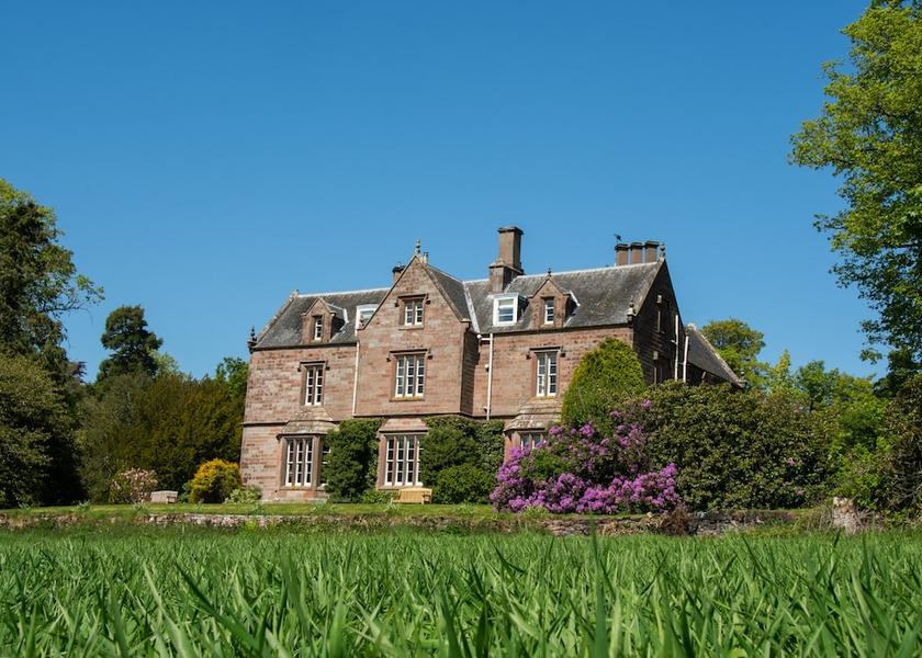 Scotland Duns Facade