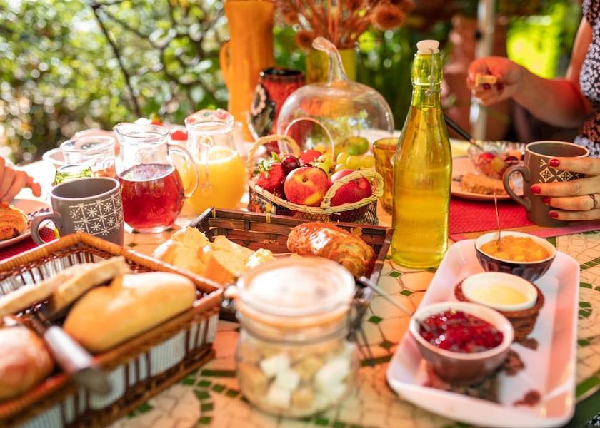 Occitanie Durfort-et-Saint-Martin-de-Sossenac Breakfast buffet