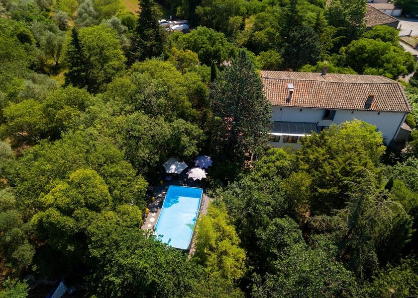 Occitanie Durfort-et-Saint-Martin-de-Sossenac Aerial View