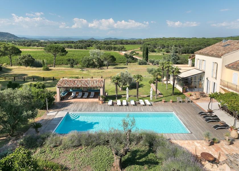 Provence - Alpes - Cote d'Azur Vidauban Aerial View