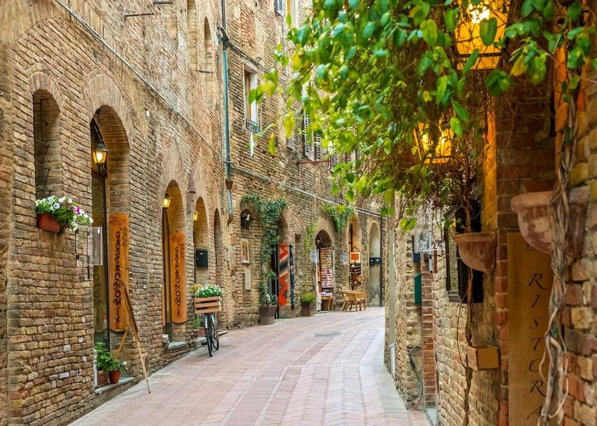 Tuscany Peccioli Exterior Detail