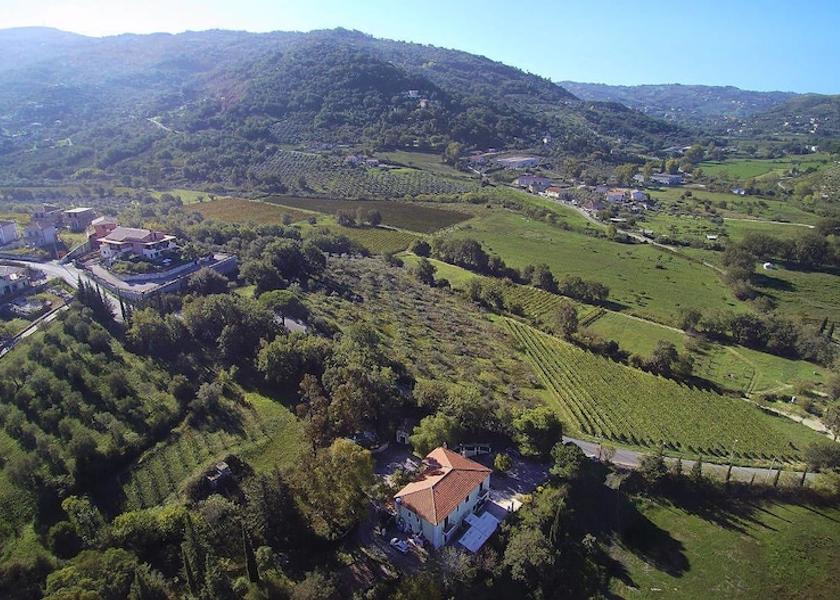 Campania Torchiara Aerial View