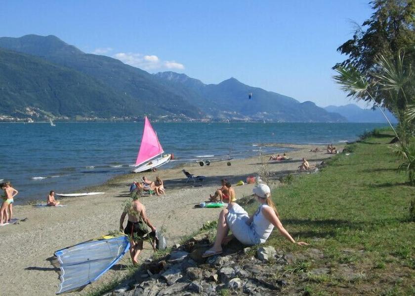 Lombardy Gravedona Beach