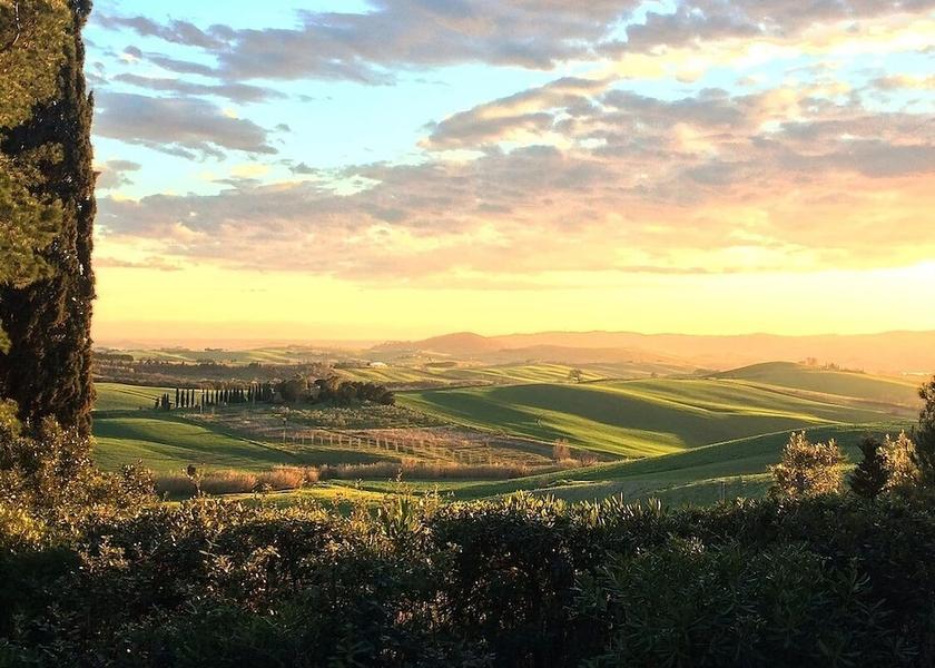 Tuscany Santa Luce Land View from Property