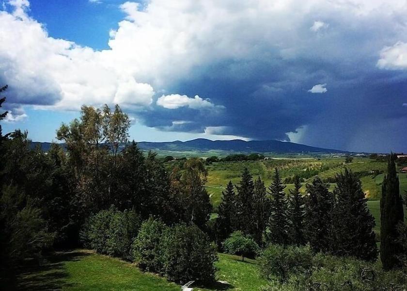 Tuscany Santa Luce Land View from Property
