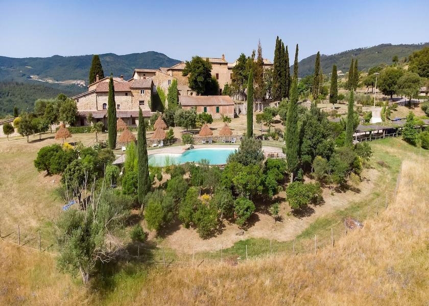 Tuscany Monticiano Exterior Detail