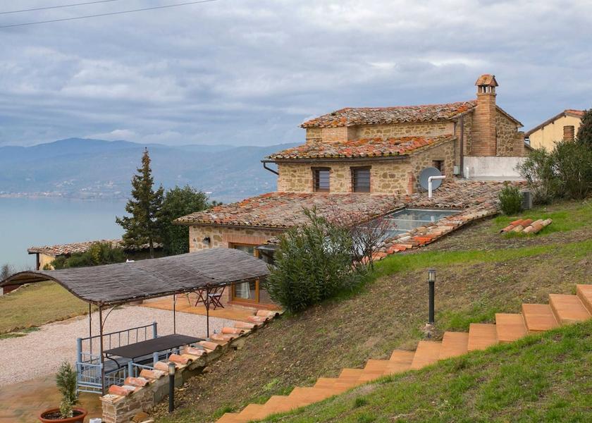 Umbria Magione Exterior Detail