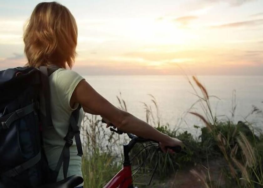 Sardinia Bari Sardo Bicycling