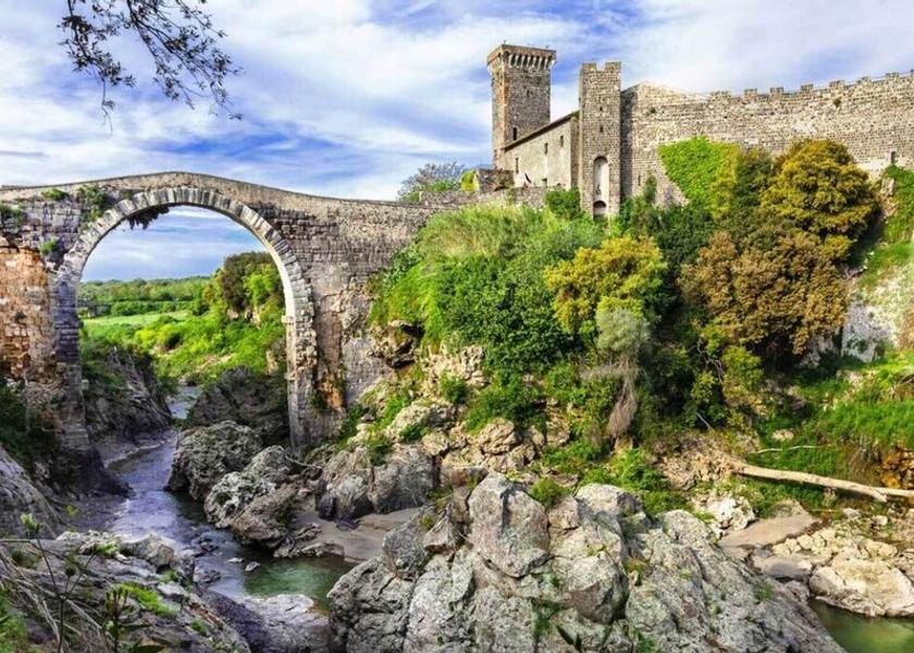 Tuscany Pitigliano Exterior Detail