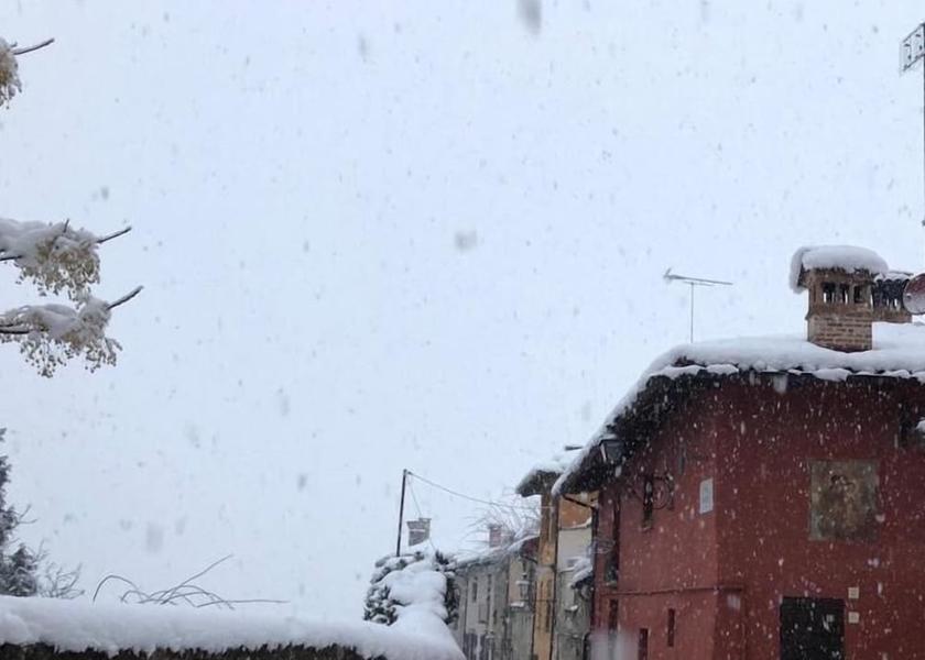 Piedmont Saluzzo View from Property