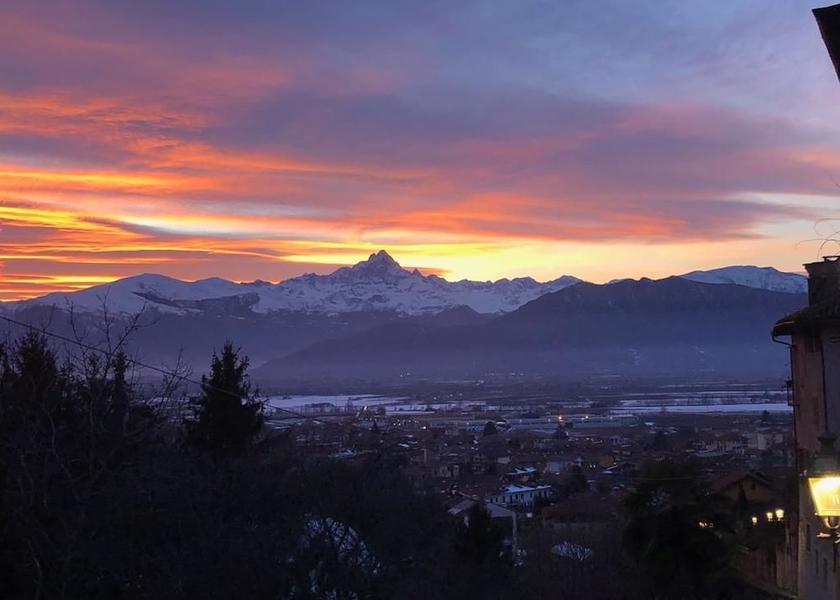 Piedmont Saluzzo View from Property
