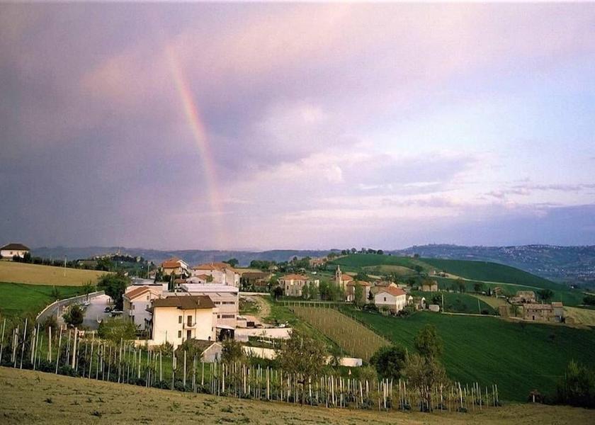 Marche Montecassiano Aerial View
