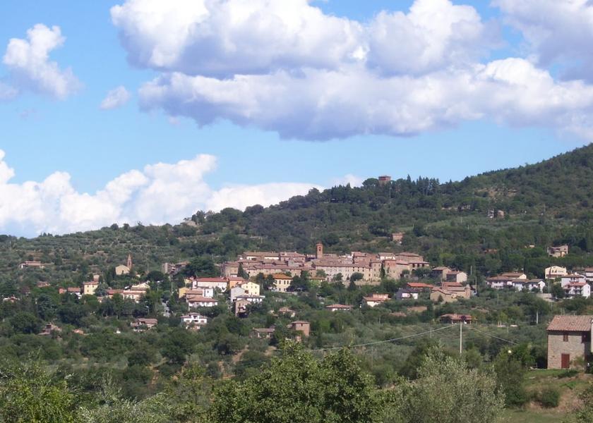 Umbria Paciano View from Property