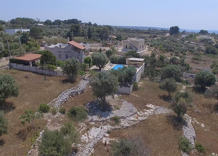 Puglia Salve Aerial View
