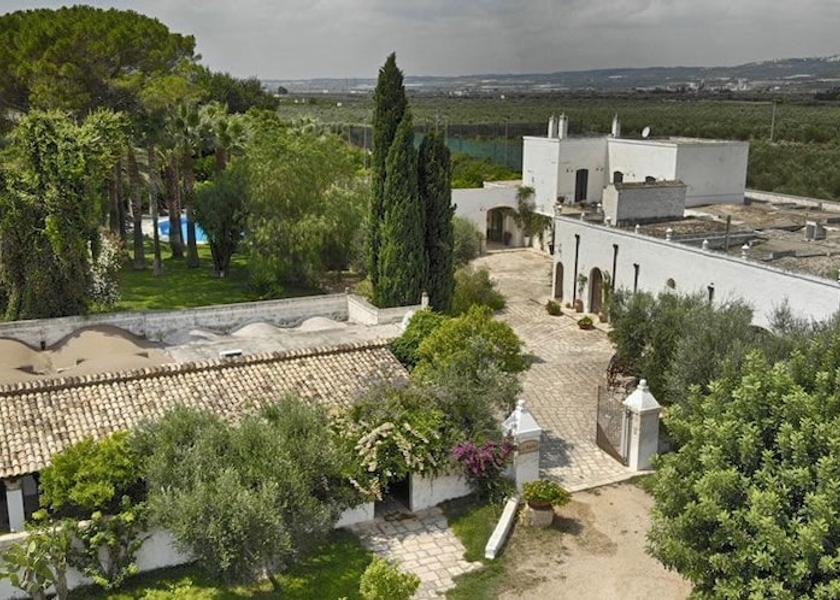 Puglia Massafra Aerial View