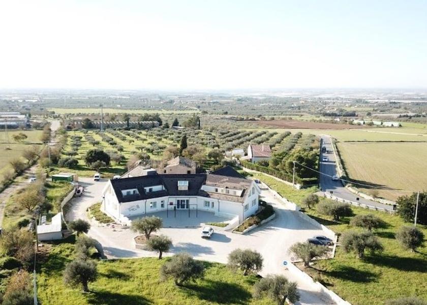 Sicily Chiaramonte Gulfi Aerial View