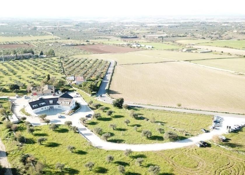 Sicily Chiaramonte Gulfi Aerial View