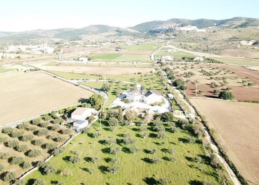 Sicily Chiaramonte Gulfi Aerial View