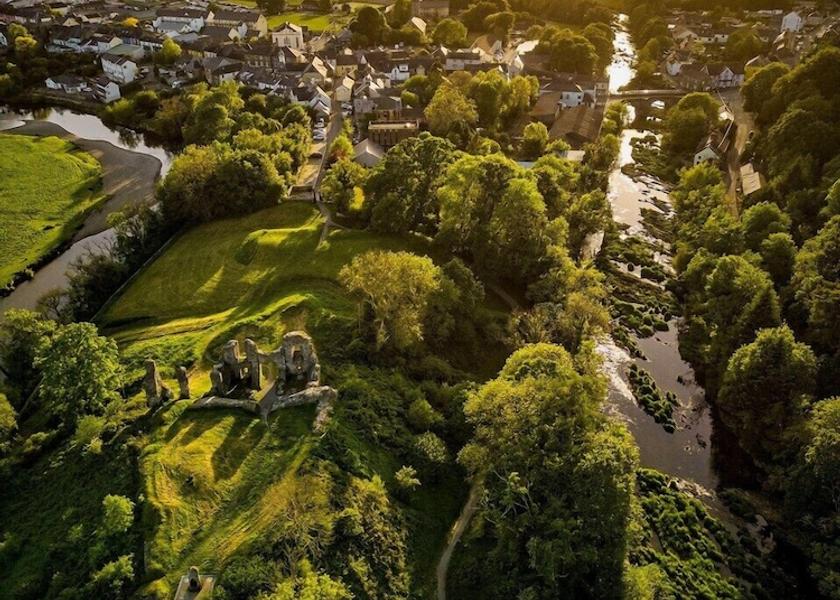 Wales Newcastle Emlyn Exterior Detail