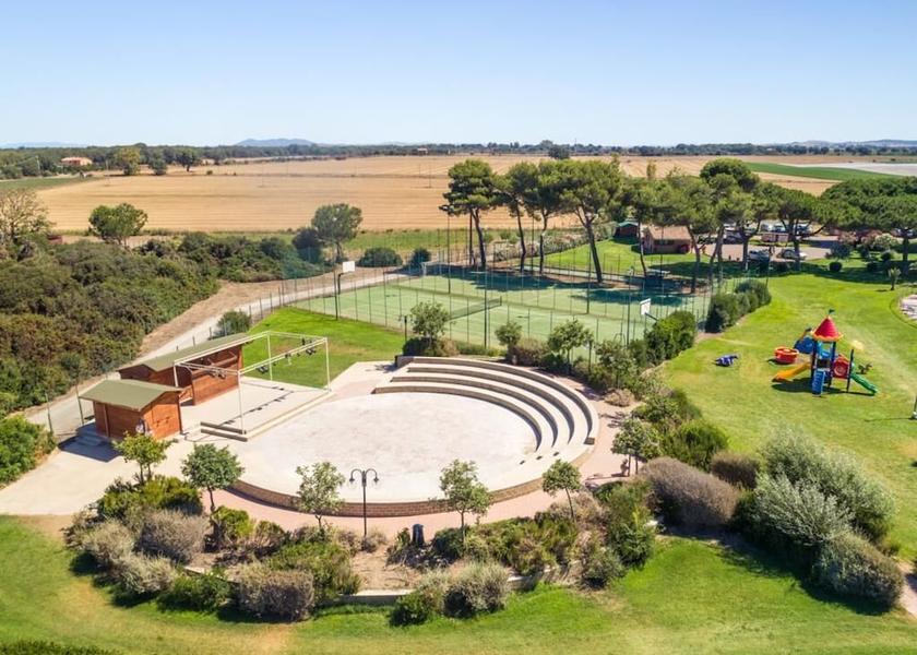 Lazio Montalto di Castro Aerial View