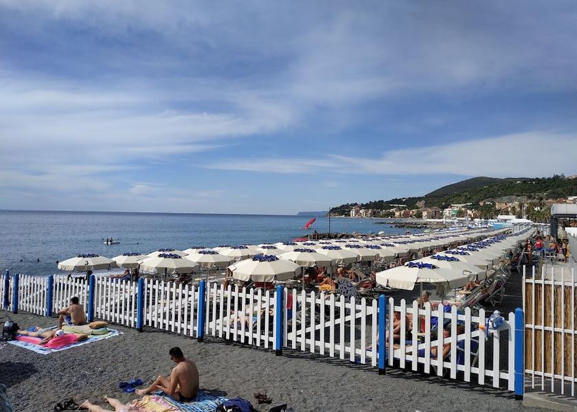 Liguria Cogoleto Beach
