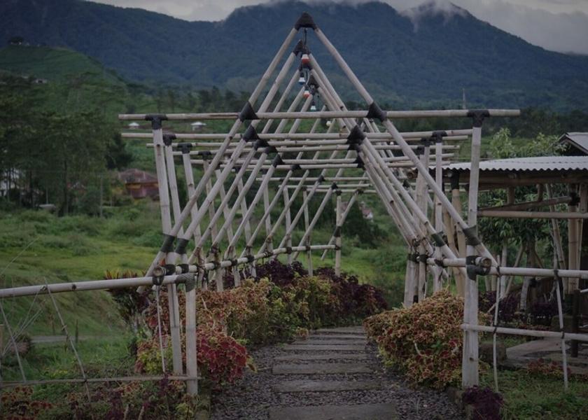 West Java Ciater Courtyard