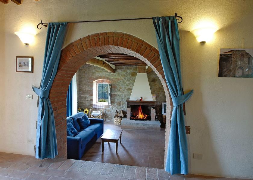 Tuscany Bucine Interior Entrance