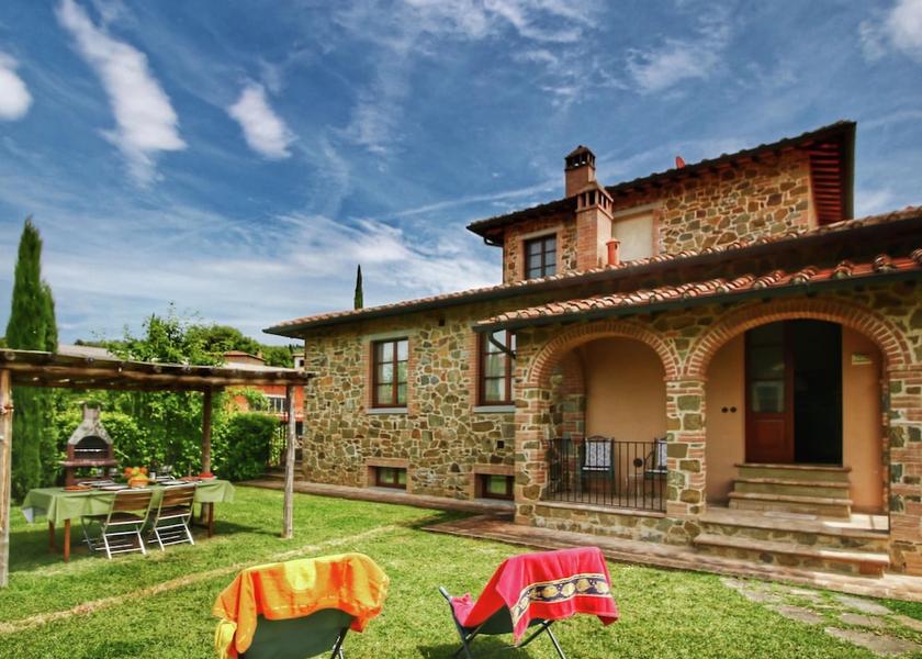 Tuscany Lucignano Exterior Detail