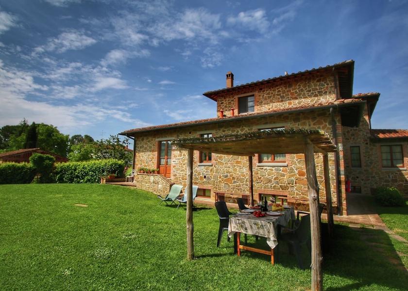 Tuscany Lucignano Exterior Detail