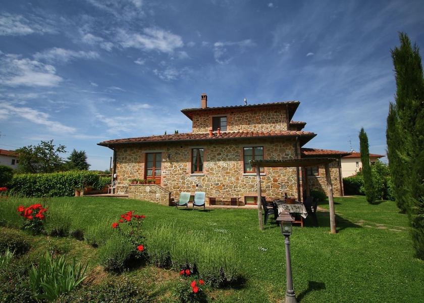 Tuscany Lucignano Exterior Detail