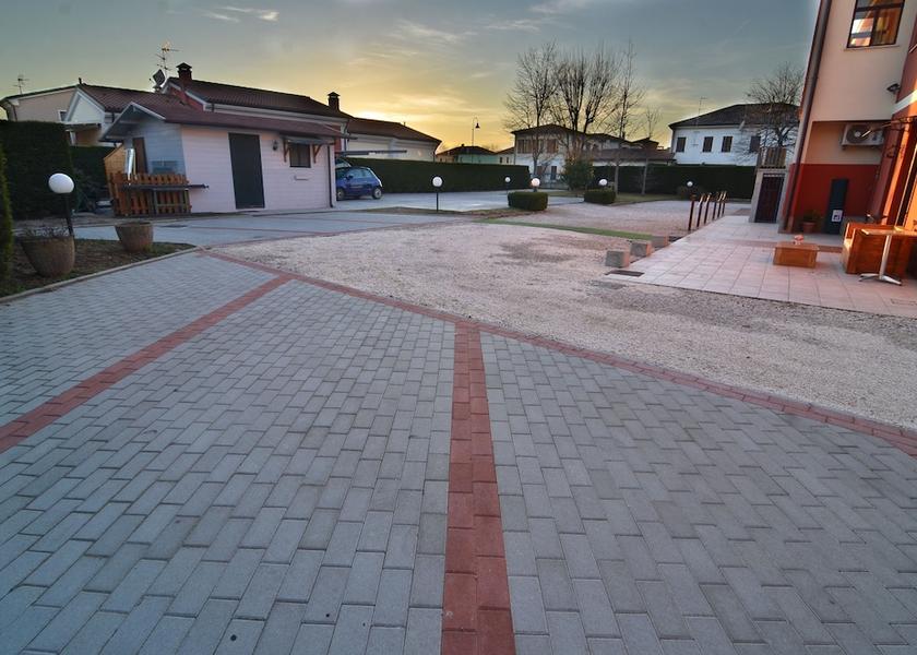 Veneto Montagnana Exterior Detail