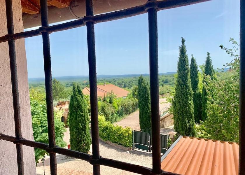 Lazio Fabrica di Roma Land View from Property