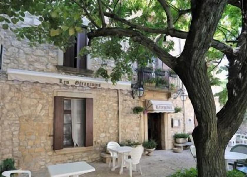 Provence - Alpes - Cote d'Azur Le Barroux Terrace