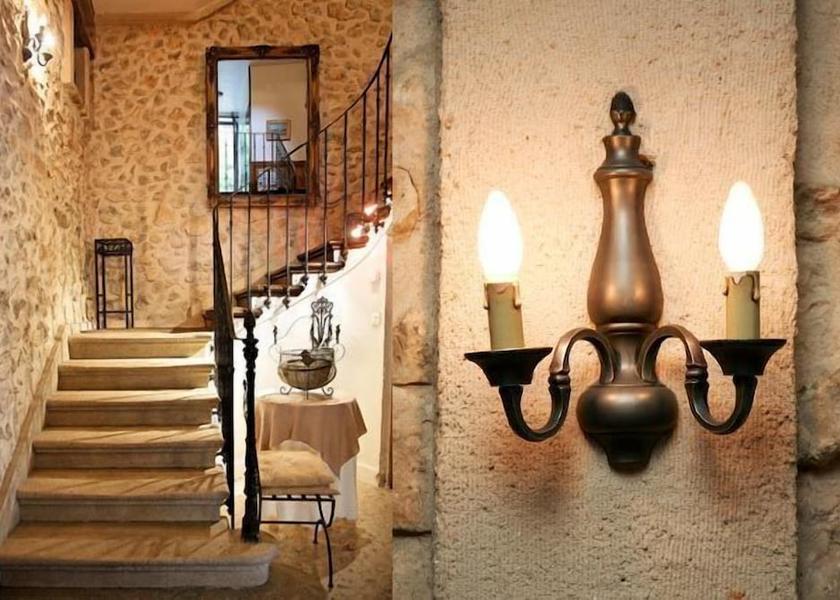 Provence - Alpes - Cote d'Azur Le Barroux Staircase