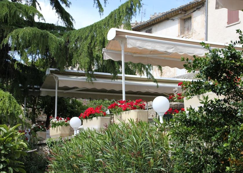 Provence - Alpes - Cote d'Azur Le Barroux Terrace