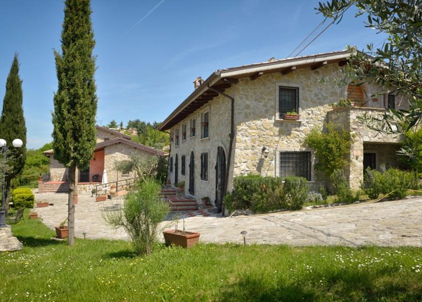 Lazio Castel San Pietro Romano Facade