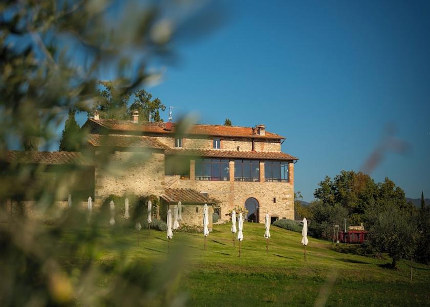 Tuscany Anghiari Exterior Detail