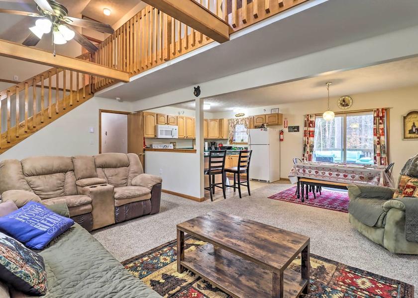 Pennsylvania Pocono Lake Interior Entrance