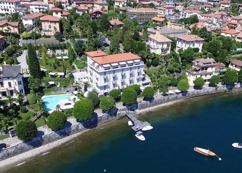 Piedmont Cannero Riviera Aerial View