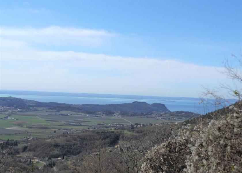 Veneto Caprino Veronese Land View from Property