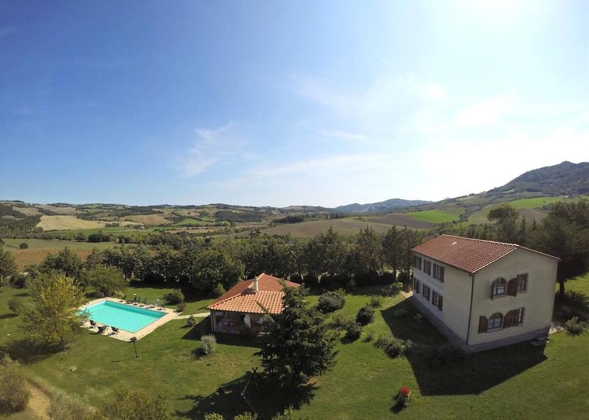 Tuscany Pomarance Exterior Detail