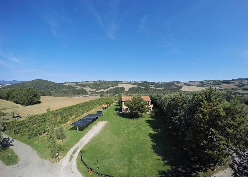 Tuscany Pomarance Exterior Detail