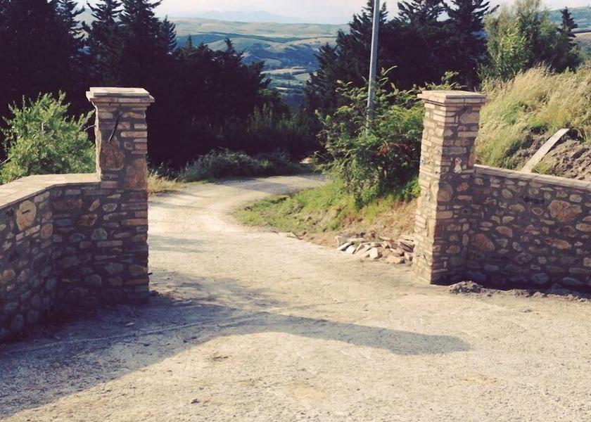 Tuscany Pomarance Entrance