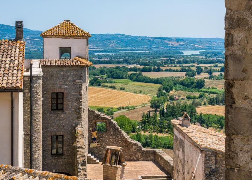 Lazio Castiglione in Teverina View from Property