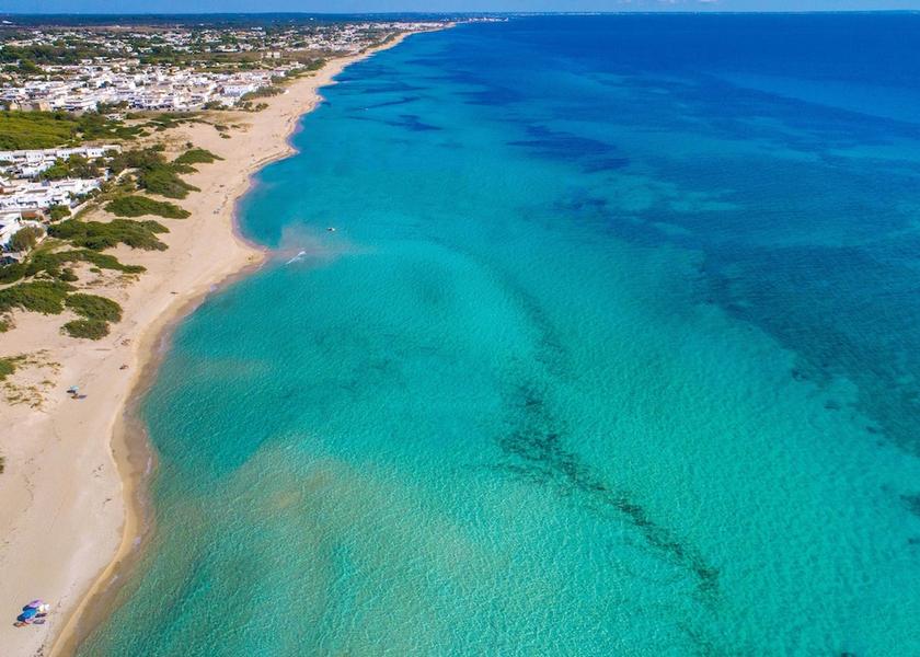 Puglia Avetrana Aerial View