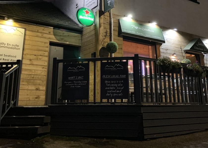 Scotland Mallaig Facade