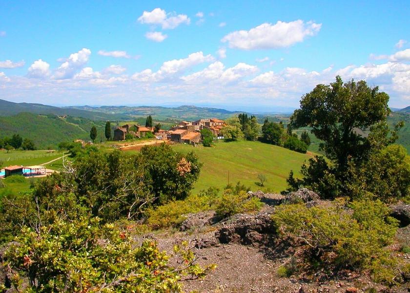 Tuscany Castelnuovo di Val di Cecina View from Property