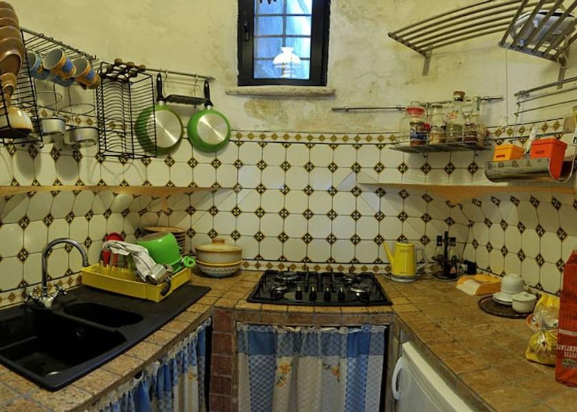 Lazio Castel Madama Kitchen
