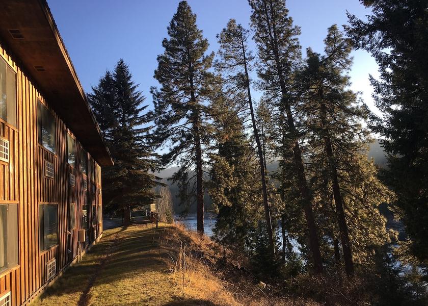 Montana Thompson Falls Property grounds