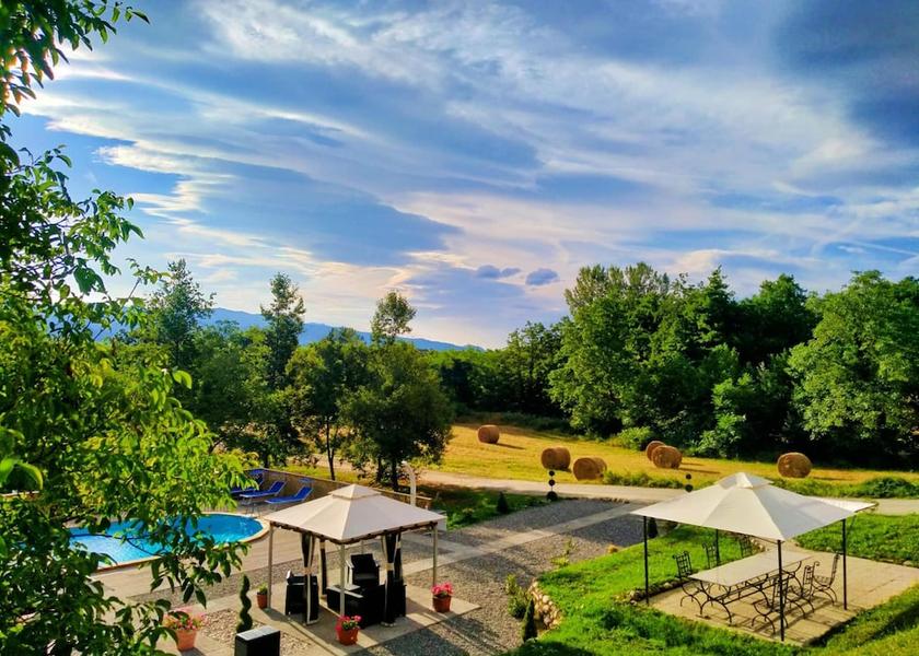 Tuscany Camporgiano View from Property